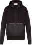 Moncler Bi-materiaal Sweatshirt Black Heren - Thumbnail 1