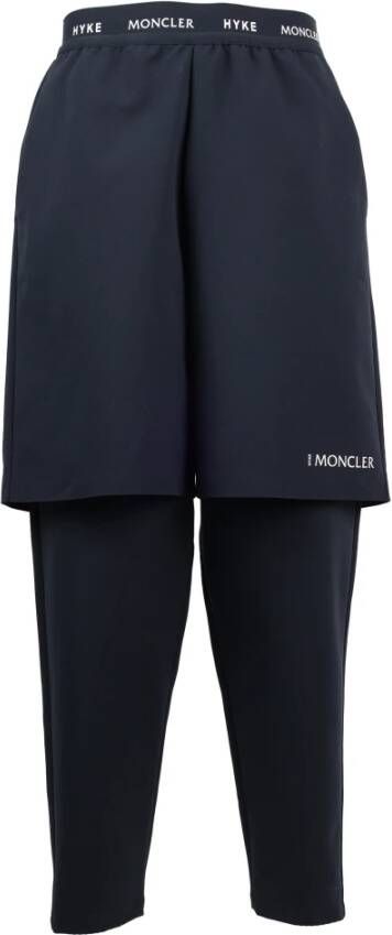 Moncler Long Shorts Blauw Heren