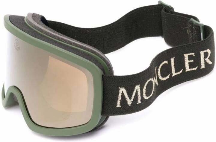 Moncler Ml0215 97G Ski Goggles Groen Unisex