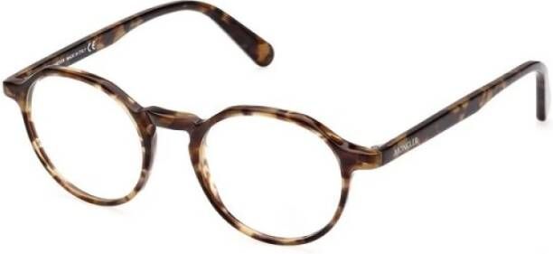 Moncler Brillen Ml5120 Cod. Colore 053 Brown Heren