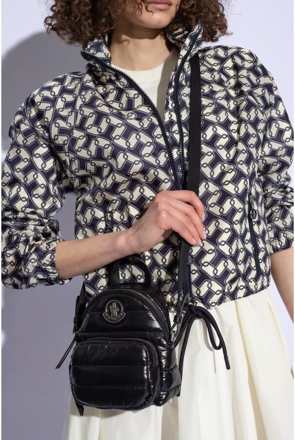 Moncler Rugzakken Nylon And Leather Backpack in zwart - Foto 3