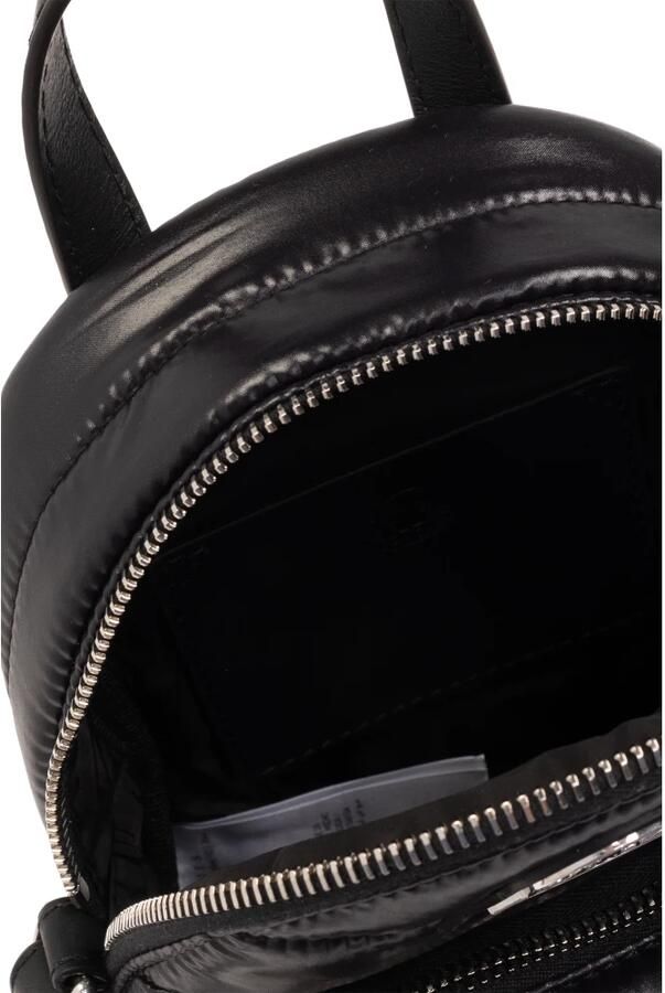 Moncler Rugzakken Nylon And Leather Backpack in zwart - Foto 5