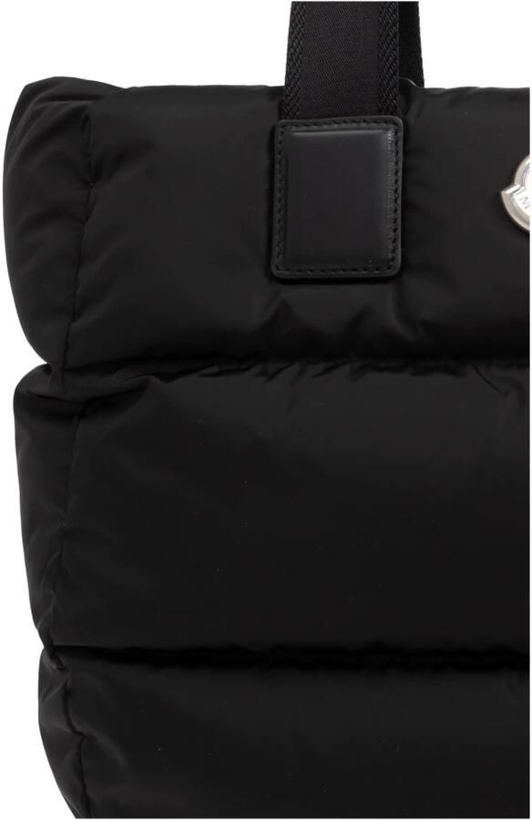 Moncler Zwarte tassen met handvat en stijl Black Dames - Foto 7