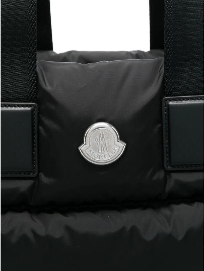 Moncler Zwarte tassen met handvat en stijl Black Dames - Foto 2