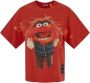 Moncler Muppets Shirt Stijlvol en Leuk Rood Dames - Thumbnail 1