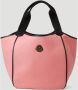 Moncler Canvas Nalani Tote Bag Pink Dames - Thumbnail 1
