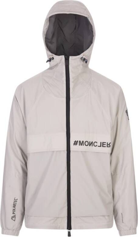 Moncler Outdoor Foret Jas Ivory White Heren
