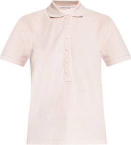 Moncler Polo Shirt Roze Dames