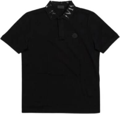 Moncler Poloshirt Zwart Heren