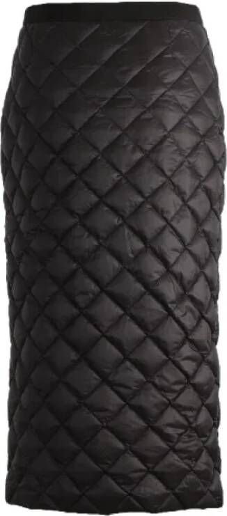 Moncler Pre-owned Fabric bottoms Zwart Dames