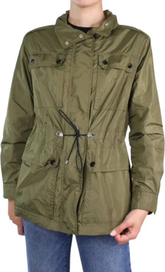 Moncler Pre-owned Fabric outerwear Groen Dames