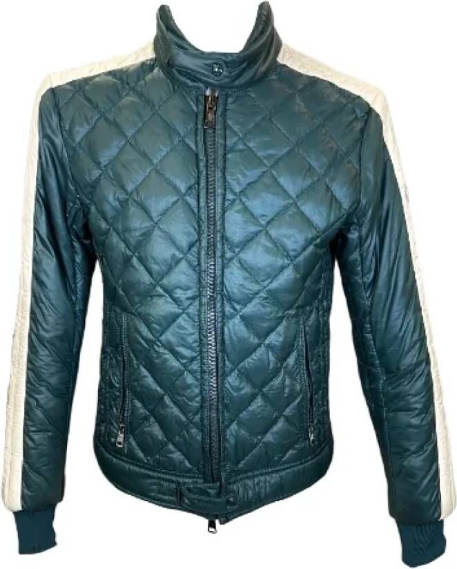 Moncler Pre-owned Fabric outerwear Groen Dames