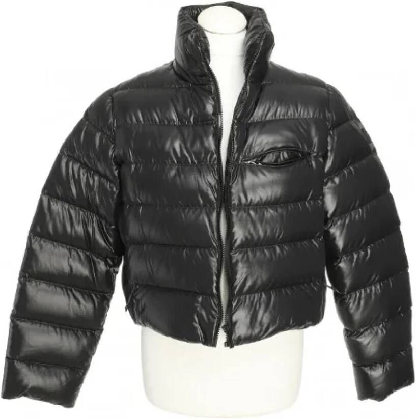 Moncler Pre-owned Fabric outerwear Zwart Dames