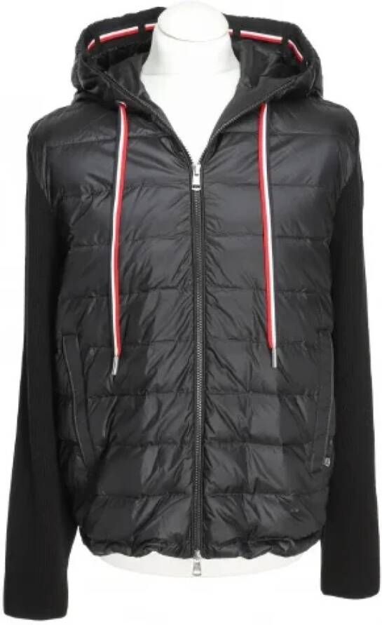 Moncler Pre-owned Fabric outerwear Zwart Dames