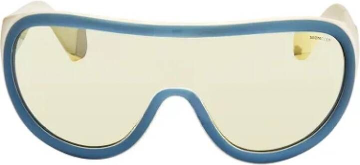 Moncler Pre-owned Fabric sunglasses Blauw Dames