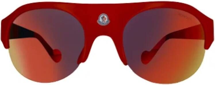 Moncler Pre-owned Fabric sunglasses Rood Dames