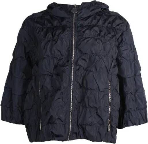 Moncler Pre-owned Nylon tops Blauw Dames