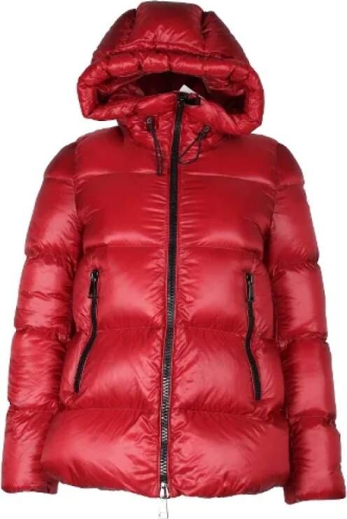 Moncler Pre-owned Polyester outerwear Rood Dames