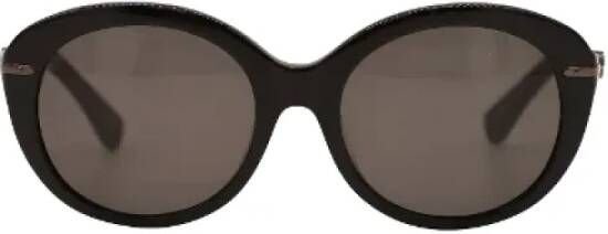 Moncler Pre-owned Pre-owned Acetate sunglasses Zwart Dames