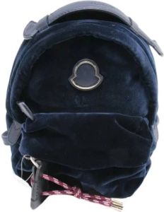 Moncler Pre-owned Pre-owned Cotton backpacks Blauw Dames