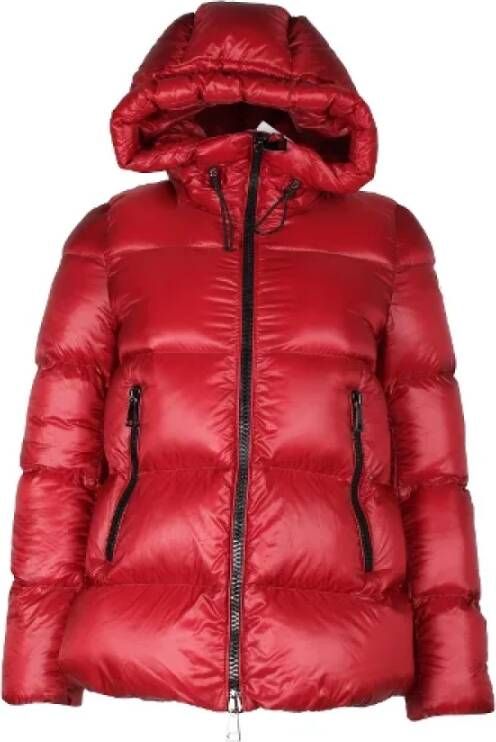 Moncler Pre-owned Fabric outerwear Rood Dames