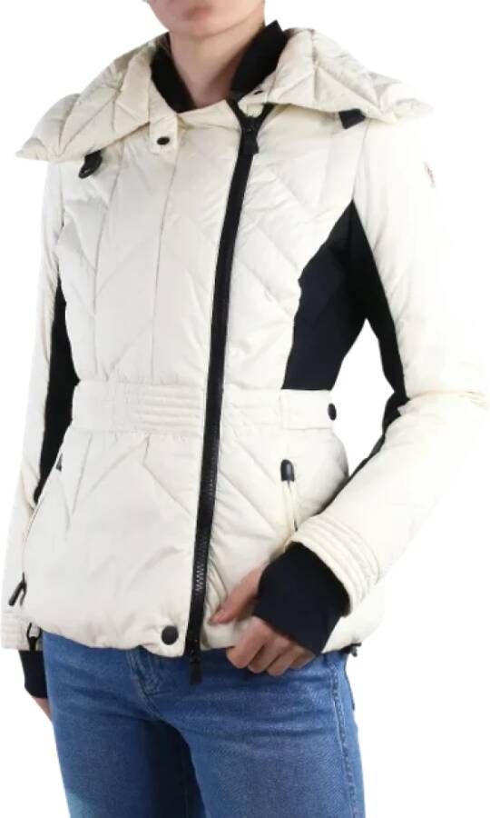 Moncler Pre-owned Pre-owned Fabric outerwear Wit Dames