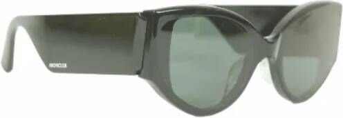 Moncler Pre-owned Plastic sunglasses Zwart Unisex