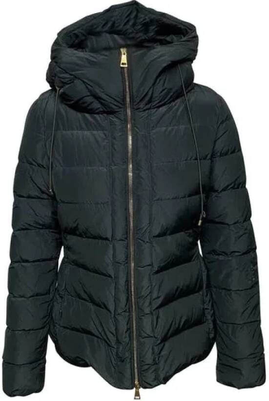 Moncler Pre-owned Pre-owned Polyester outerwear Zwart Dames