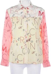 Moncler Pre-owned Pre-owned Silk tops Roze Dames