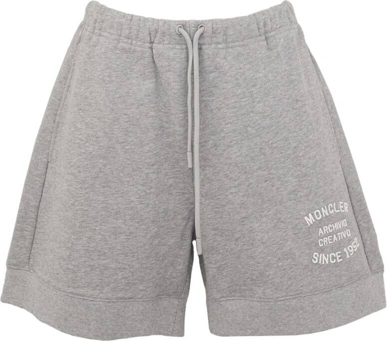 Moncler Short Shorts Grijs Dames
