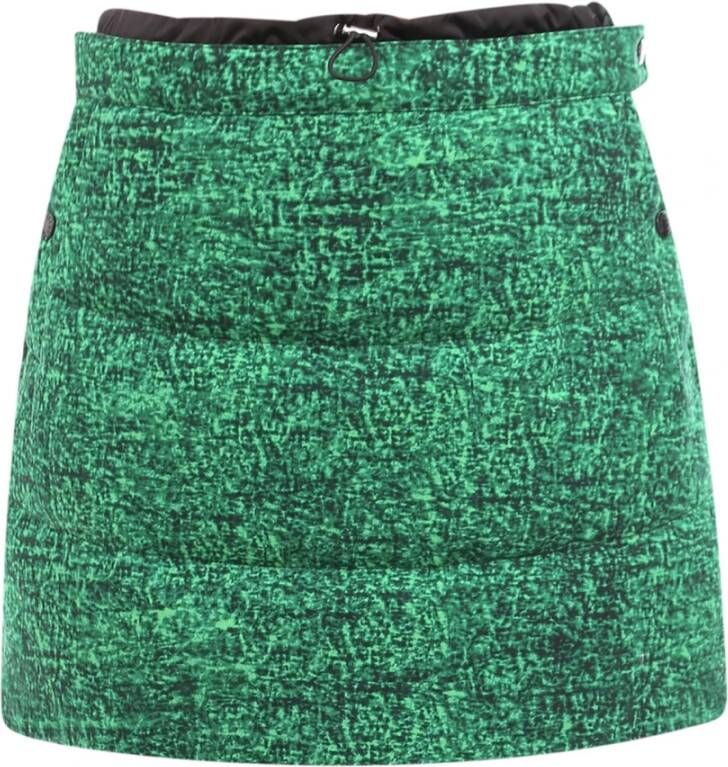 Moncler Short Skirts Groen Dames