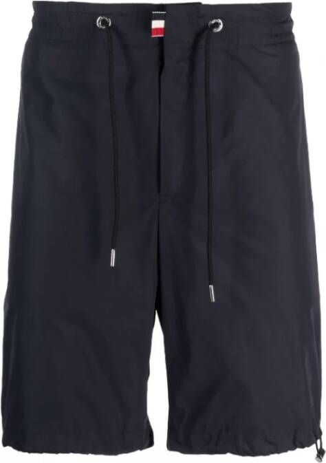 Moncler Shorts Blauw Heren
