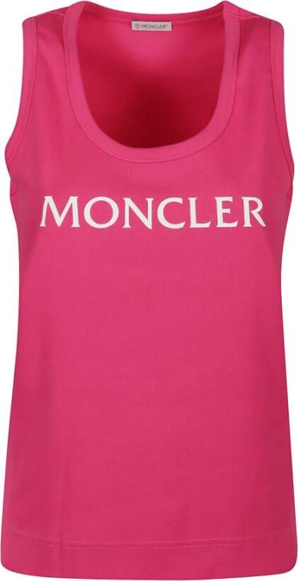 Moncler Sleeveless Tops Roze Dames
