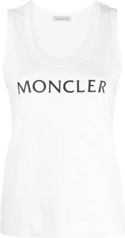 Moncler Sleeveless Tops Wit Dames