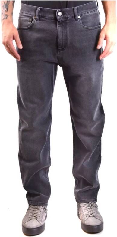 Moncler Slim Fit Jeans Stijl ID: H20912A00017596Cp997 Grijs Heren