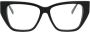 Moncler Zwarte Vlinder Optische Frames met Hoes Black Dames - Thumbnail 1