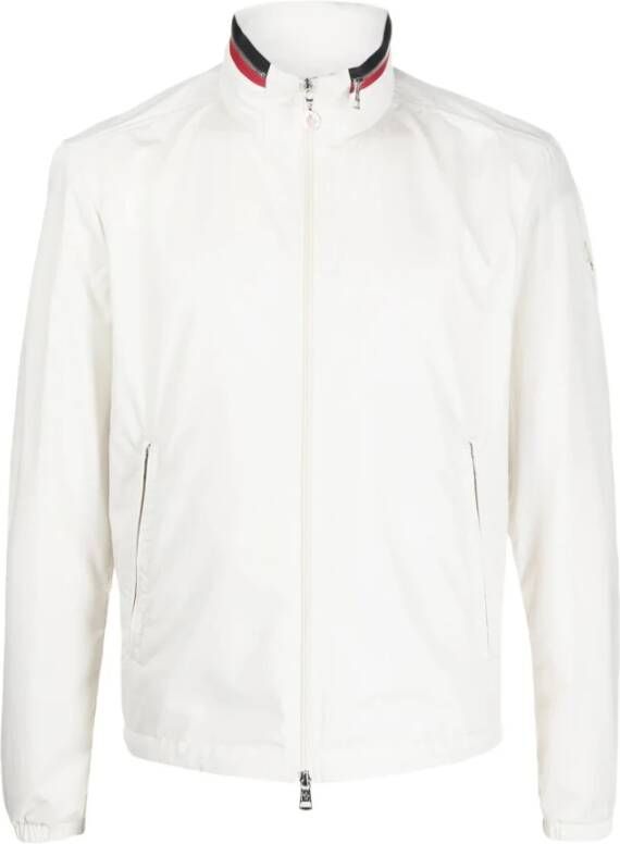 Moncler Stijlvolle zip-through sweatshirt voor heren White Heren