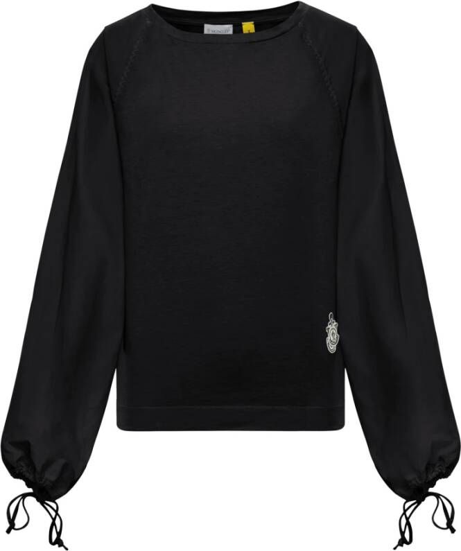 Moncler Sweatersoir Blouse Zwart Dames