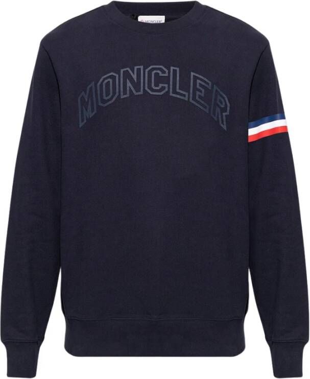 Moncler Sweatshirt Blauw Heren