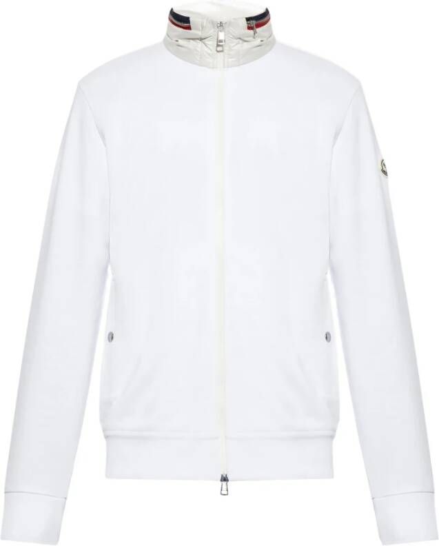 Moncler Sweatshirt met logo White Heren