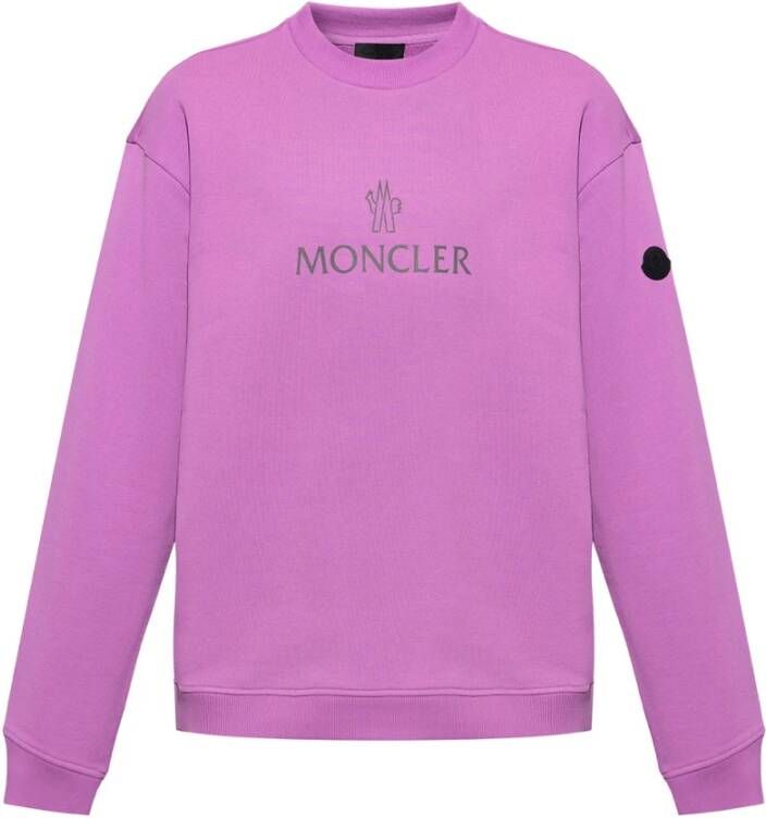 Moncler Sweatshirt Purple Heren