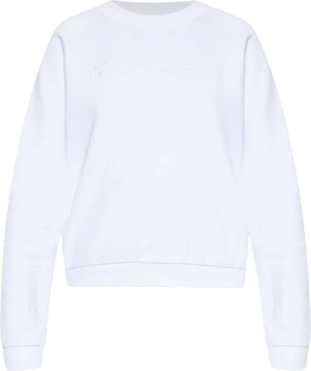 Moncler Sweatshirt White Dames
