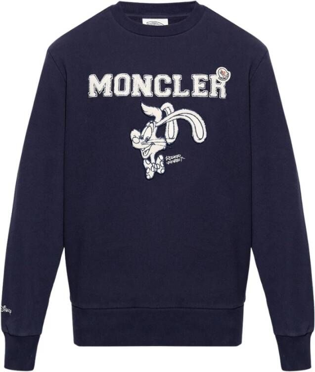 Moncler Sweatshirts hoodies Blauw Heren
