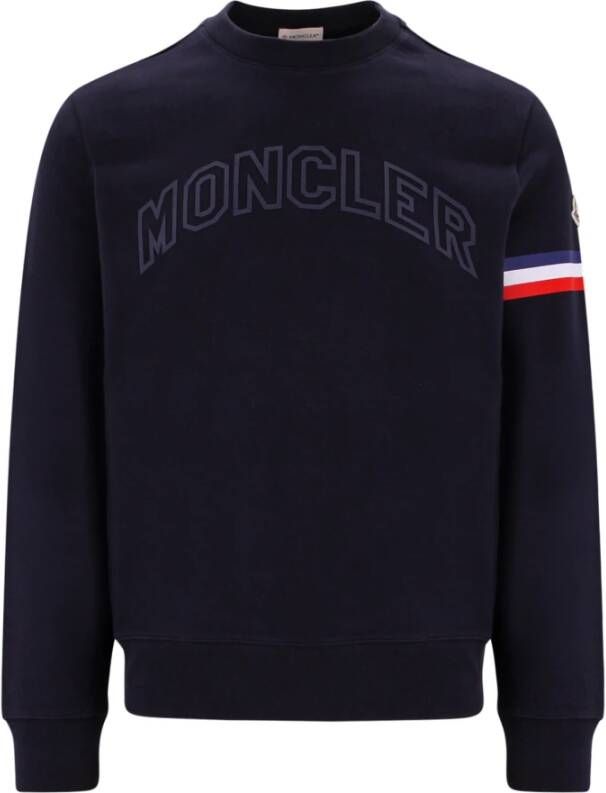Moncler Sweatshirts Zwart Heren