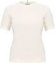 Moncler Vintage Logo Patch T-Shirt White Dames - Thumbnail 3