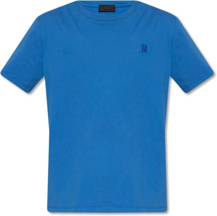 Moncler T-shirt Blauw Heren