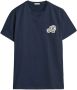 Moncler T-shirt Blauw Heren - Thumbnail 1