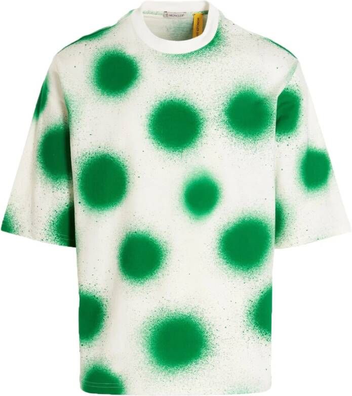 Moncler T-shirt Groen Dames