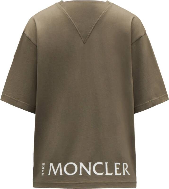 Moncler T-shirt Groen Dames
