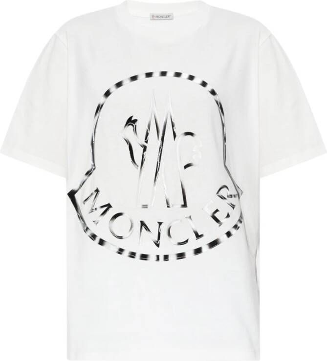 Moncler T-shirt White Dames